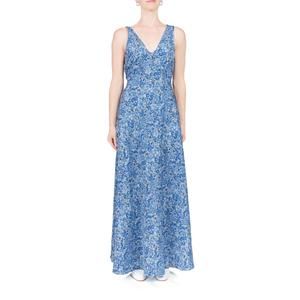 NEW CIAO LUCIA reine satin maxi dress in daisy